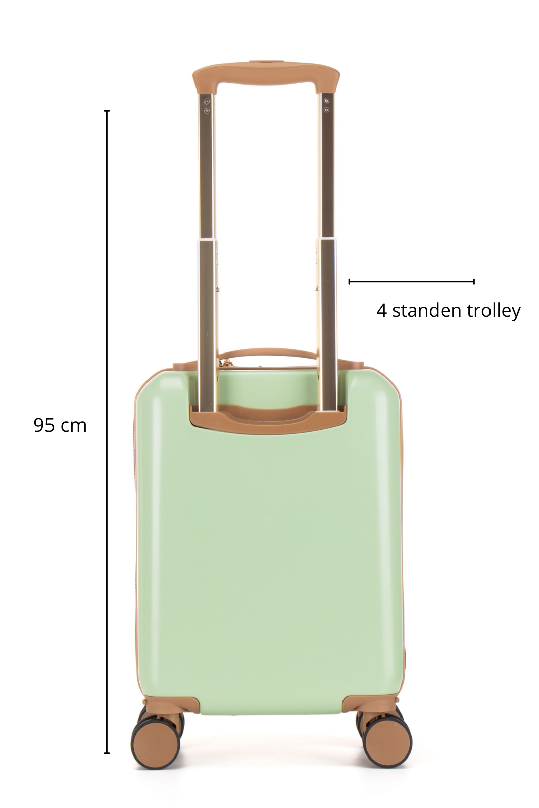  Matcha Green - Handbagage koffer 40x30x20 cm